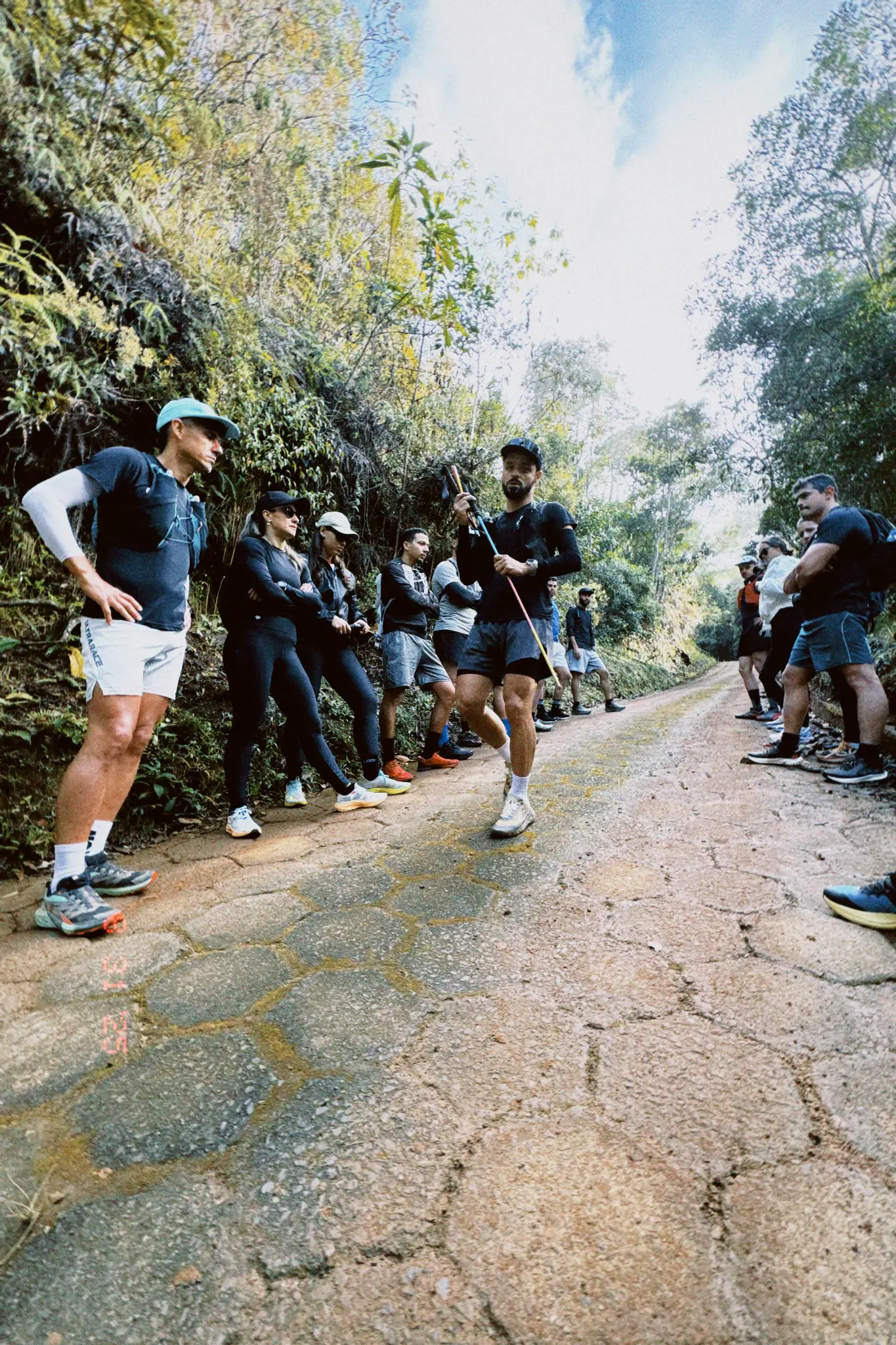Dia de Montanha - Treino em ação na trilha